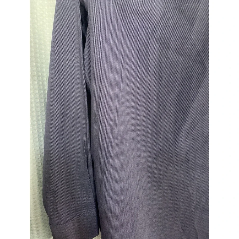 Banana Republic Grant Fit Button Up Wash‎ Shirt Mens Small Purple Long Sleeve